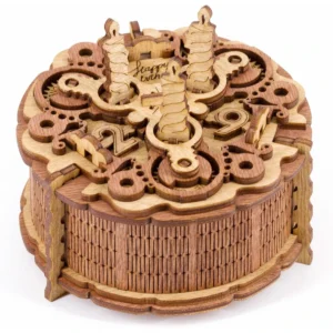 Birthday Cake Puzzle Box